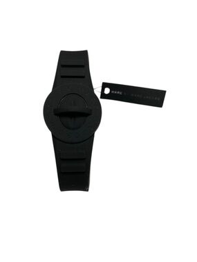 Marc by Marc Jacobs Silicone Wearable Bracelet Black NWT